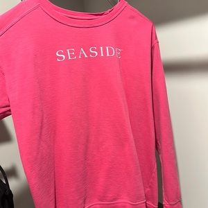 seaside hot pink hoodie